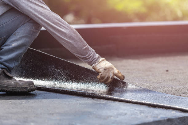 Professional Crawl Space Encapsulation technician working in Telford, PA